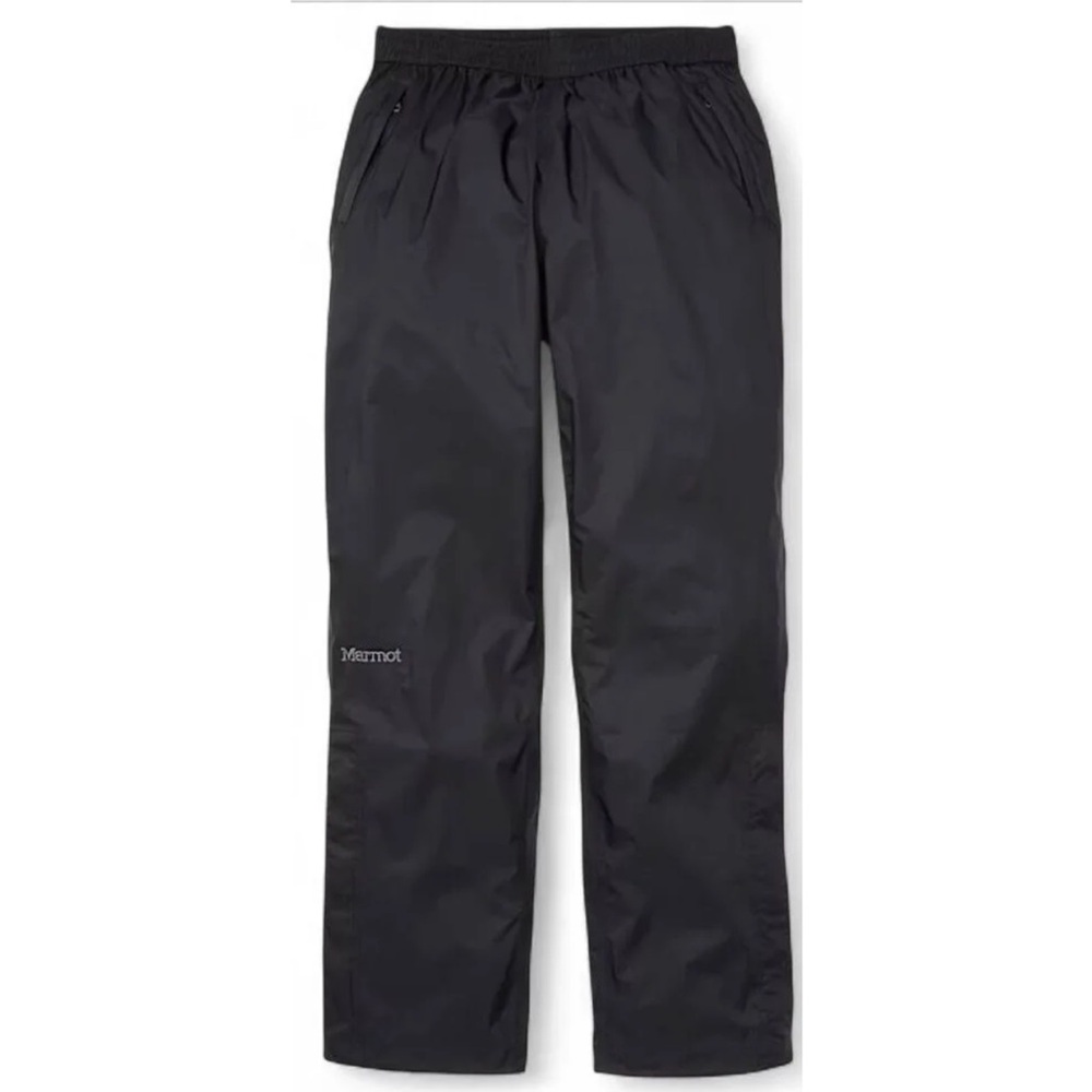 Marmot Youth Precip rain shell pants size large black